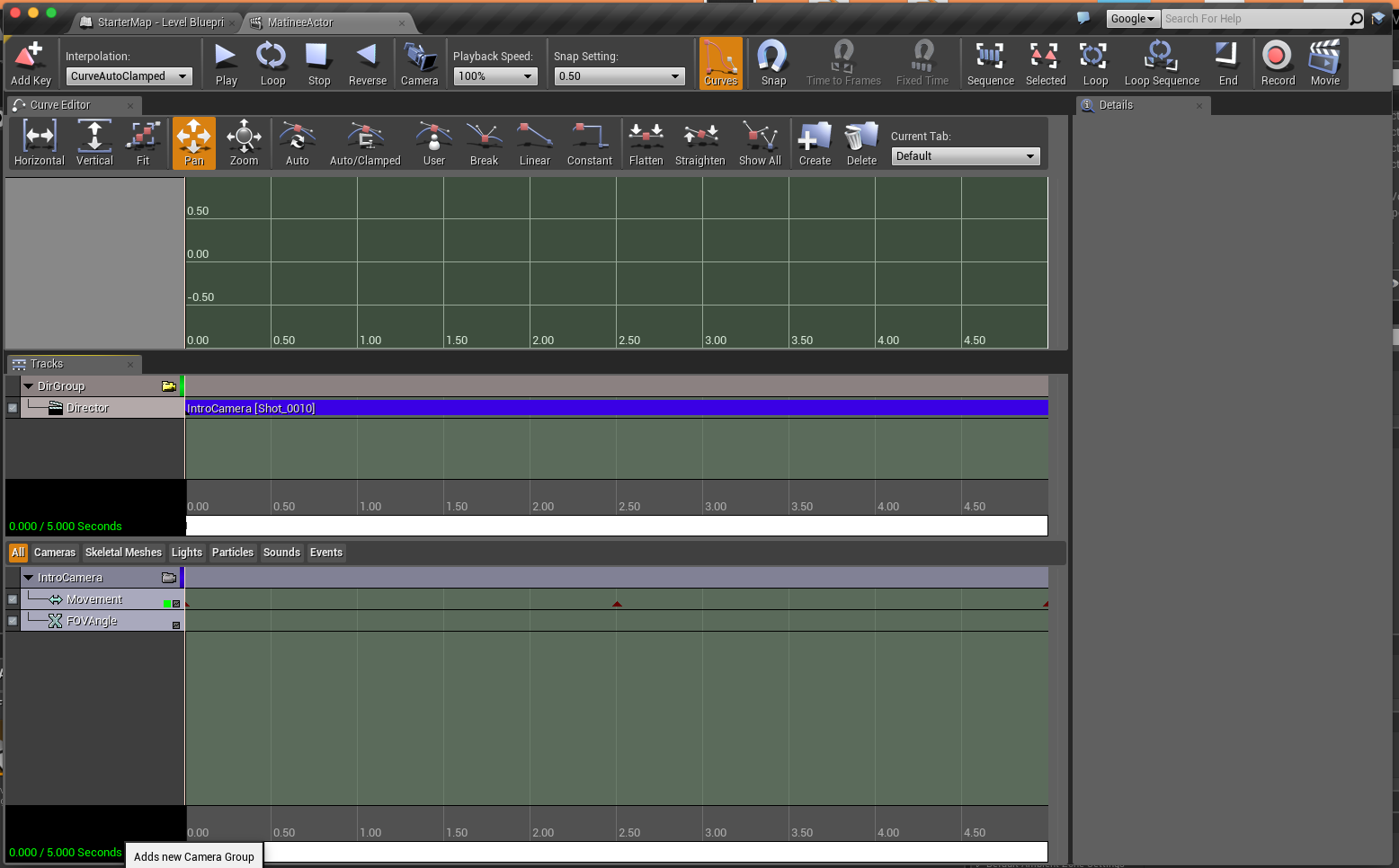 matineeSetupForCamera